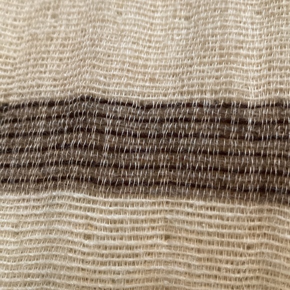 Antonio Salgado Wool/Cotton Throw NEW - Picture 6 of 9